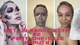 Get Un-Ready with me Using One/Size Beauty Go Off Makeup remover