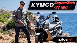 👉🏼 KYMCO Super Dink GT 350 2025 / El regreso de un referente / Review 4K / Presentaci&oacute;n / motos.net