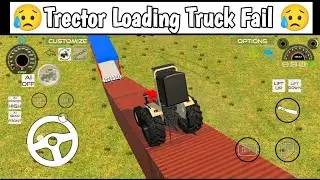 Trector Loading Mud Truck in Fail 😥 || Swaraj 855 or New Holland 3630 || Gaming Mud ||