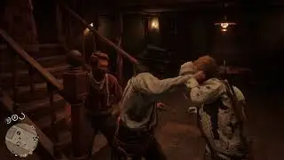 Red Dead Redemption 2 SALOON fight