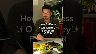 How to dress old money for school. #fashionstyle #glowup #lifestyle #oldmoney #fashion #luxury