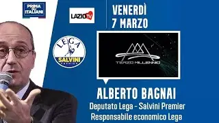🔴 Intervista all'On. Alberto Bagnai a 