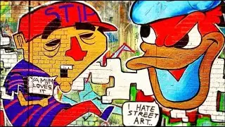 Hosier Lane vandalism horror! WAINGAFAT Wednesday