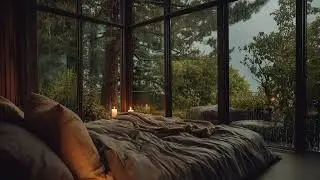 Gentle Rain Existing in the Background 🎧 Allowing Thoughts to Drift Slowly and Settle Inside