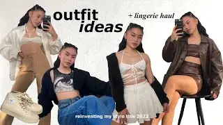 IMPROVING MY STYLE THIS 2022 👚 outfit ideas + lingerie haul ft. romwe | Sarah Perez