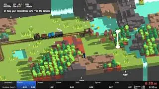 Unrailed! Speedrun Endless Easy 1 Player 1:32:12.94