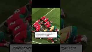 Our prayers are with Morocco 🙏🏽🇲🇦 #morocco #football #soccer #viral #shorts #respect