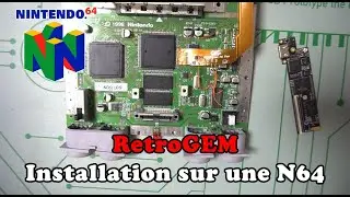 RetroGEM : installation sur une N64