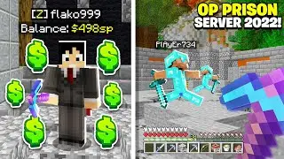 BRAND *NEW* PRISON SERVER IN 2022! | Minecraft OP Prison