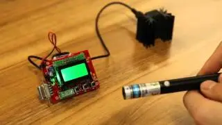 Dual-Power 5mw/80mw Blue Laser Pointer Power Test - SKYtech Lasers
