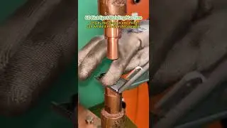 CD Nut Spot Welding Machine.  #resistanceweldingmachine