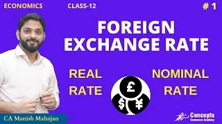 Meaning of FOREIGN EXCHANGE RATES | Foreign Exchange | Class 12 | Macro Economics