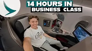 Я ПРОВЕЛ 14 ЧАСОВ В БИЗНЕС-КЛАССЕ АВИАКОМПАНИИ CATHAY PACIFIC: стоит ли повышать класс обслуживания?