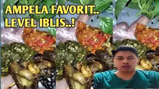 Ampela + Sambal Gila! Pedesnya Bikin Lupa Nama Sendiri
