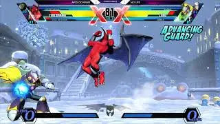 Curleh Mustache UMVC3 - ApologyMan vs NoLife [1080p/60fps]