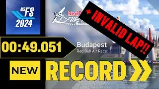 MSFS2024 Budapest RBAR &ndash; New Record 00:49.051 | Invalid Run & Clean Re-run