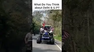 what rajputs think about Delhi and UP #explore #shorts #youtubeshorts
