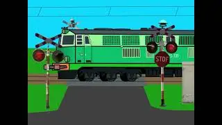 Animacja Przejazdu kolejowego w Scratchu