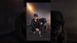 PicsArt Black Panther Photo Editing Tutorial #shorts