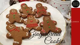 Classic Gingerbread Man Cookies (圣诞姜饼人) ---All Time Classics