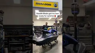 NO TOOL ASSISTANT NEEDED tool bag ready to wake up this seadoo spark #jetski #seadoo #spark #trixx