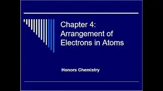 Honors Chapter 4 Part 1