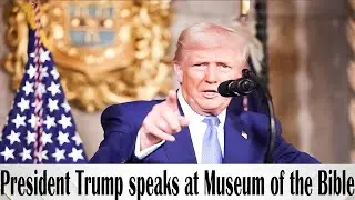 President Trump speaks at Museum of the Bible #news