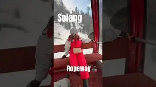 Solang valley Cable car✅.  ||Near MANALI ||HIMACHAL #travelvlog #vlog  #txxvel #shorts  #travelblog