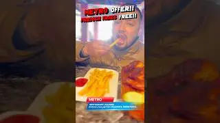 FRENCH FRIES 🍟 FREE!! #metro #restaurant #kalanki #shorts #shortsfeed