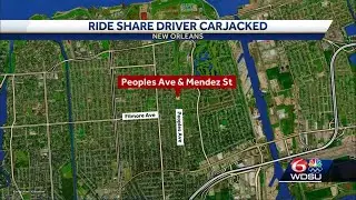 New Orleans five minors carjack rideshare driver in Gentilly
