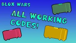 ⚔️Blox Wars⚔️ All Working Codes! | Roblox