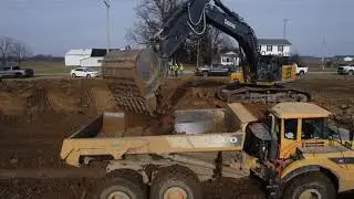 Haynes Construction Site Featuring the Heavy Duty, High Capacity Bucket