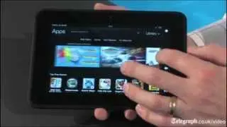 Amazon Kindle Fire hands on review