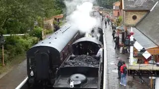Steam Train - Locomotive Engine sound - SVR Fireman & Stoker