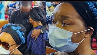 Wives, Mother Burst Into Tears At Bimbo Oshin Husband, Dudu Heritage Final Burial Service