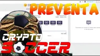 PREVENTA TOKEN CRYPTO SOCCER!! ☄️ $CSC, VENTA EN VIVO