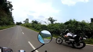 YAMAHA RX100 VS RX135 DRAG RACE