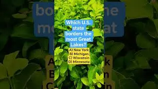 Which U.S. state borders the most Great Lakes?