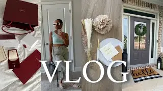 Еженедельный видеоблог | Обновление нового дома | Cartier | TJ Maxx | Огромный выбор девичника | Весенний декор со мной