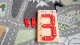 I&K's toys: Voila Wooden Digital Numbers