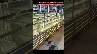 Manufacturing by sweet display counter and cake display counter total kitchen setup. 👉 9871555403.