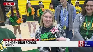 Gil on the Go: Gil heads to Hamden High School