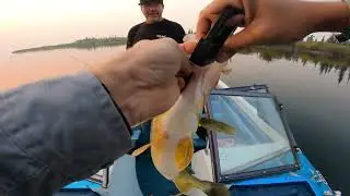 Fishing at Christina Lake