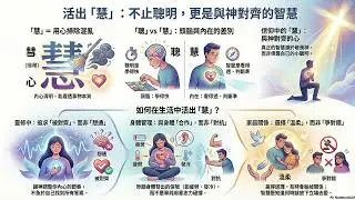 活出「慧」：不只聰明，更是與神對齊的智慧