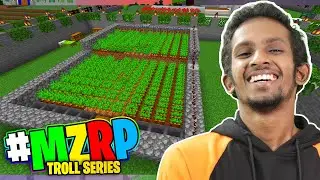 Making Automatic Carrot Farm For My MZRP Friends 🥰🥰 (മലയാളം) MZRP Troll Series Ep 22