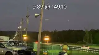 Tesla S Plaid 1/4 mile drag strip