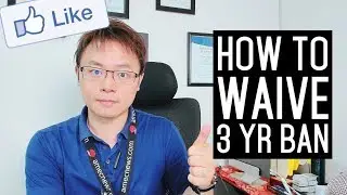 How to waive 3 year ban on my visa? PIC 4013 4014 explains