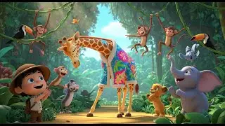 The Giraffe Who Painted His Spots | Best Nursery Rhymes and Kids Songs Collection