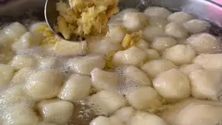 Hey Guys, Enjoy Delicious Dessert Food,   Chè Trôi Nước Nước Thơm Dẻo Dai Thơm Ngon