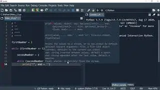 Python 13: Print the shape of a right-angled triangle using asterisks and nested while loops